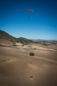 Paragliding at Algodonales, Andalusia, Spain Paragliding at Algodonales, Andalusia, Spain